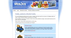 Desktop Screenshot of hracky-pro-deti.centrshop.cz